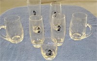 Lot of (7) Assorted Glasses