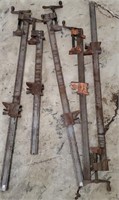 Lot of (5) Cabinet Clamps