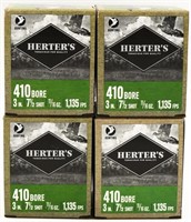 100 Rounds Of Herter's .410 Ga Bore Shotshells