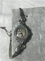 Vintage Lady's Bulova Watch with Diamonds