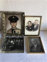 4 Framed Vintage Photographs