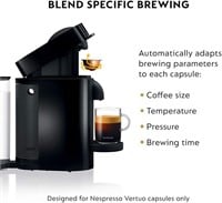 Nespresso Vertuo Plus Coffee and Espresso Machine
