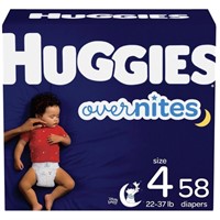 $24.49  Huggies Overnites Nighttime Diapers Super