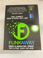 12 Ct 3.4 Oz Bottles of Funk Away Spray