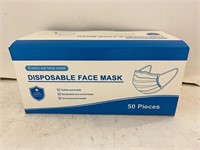 (10x bid) 50 Pc Disposable Face Mask