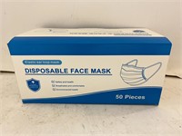 (10x bid) 50 Pc Disposable Face Mask