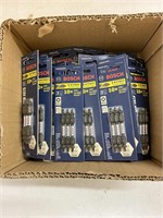 Approx (40) 3 Pk 2-1/2" Double Ended Power Bits