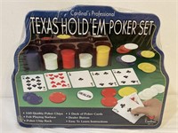 NEW Texas hold’em poker set kit