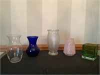 5 - glass vases
