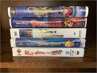 5 - children's VHS tapes