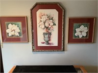 3 framed prints