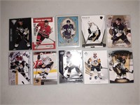 Lot of 10 Sidney Crosby cards