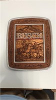 Busch plastic copper color wall plaque
