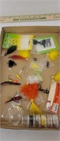 Lot of misc Mister Twister jigs spinners etc