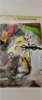 Huge lot of plastic baits including frogs