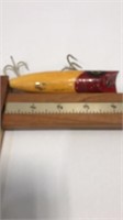 Wooden South Bend glass eyed lure