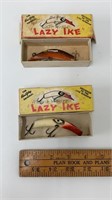 2 Vintage Lazy-Pike Lures