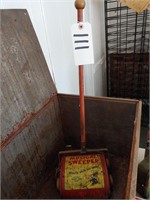 Fisher Price, Antique Tin Lithograph sweeper