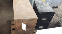 (2) fire proof file cabinets