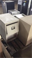 fire proof file cabinet & 2 metal storage cabinets