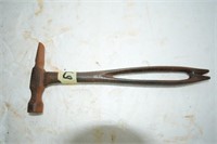 Upholsters tack hammer - all metal