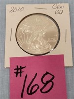 2010 American Eagle Silver Dollar Cert