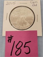 2015 American Eagle Silver Dollar - GEM BU