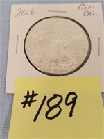 2016 American Eagle Silver Dollar - GEM BU