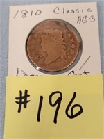 1810 Classic Large Cent AG-3