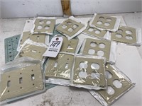Assorted Almond Color Face Plates