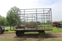 Steel Rack Hay Wagon