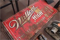 1937 Miller Highlife Sign