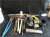 Tools (Channel locks, Tin Snap, Hammers & Body