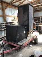 400 lb. Capacity Meat Smoker with Separate