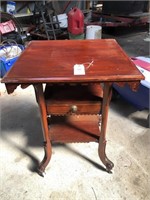 Wood Table 24" Top & 31" Tall
