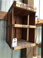 Panama Jack Wood Crate