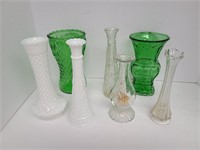 7 Misc. Flower Vases