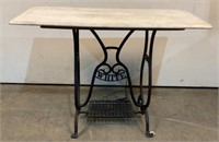 Sewing Machine Base w/ Marble Top