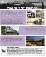 *Walnut St Bridge Wood Info Lot*