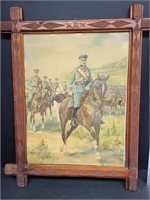 Large Old Army Picture