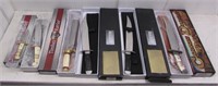 (5) Large bowie knives including (1) extra