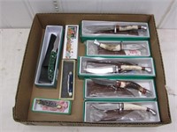 (8) Assorted knives – (5) Trophy Stag “Best Dad