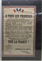 WWII French propaganda poster – “A Tous Les