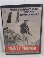 WWII French propaganda poster – “French