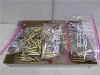 Large grouping of fired brass – (160) Remington