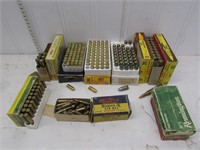 Assorted ammunition and some brass- (100 Rounds)