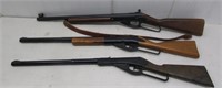 (3) Daisy air rifles – model 111B, model 95B, and