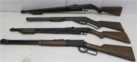 (4) Vintage Daisy bb air rifles – (2) Daisy no.