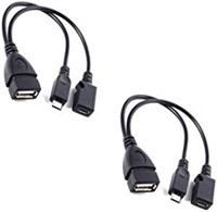 2 Pack] TV xStream USB Port Adapter, Micro OTG