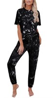 Cyenaly 2 Piece Pajamas for Women Sleepwear